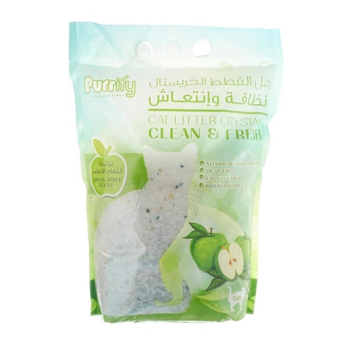 [635934607812] Purrify Cat Litter Crystals Clean -5L