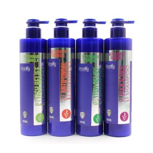 [635934611451] بوريفاي تركيبة بيطرية – عبوة متعددة ٤ × ٤٥٠  مل – باقة العناية المثالية بالحيوانات الأليفة