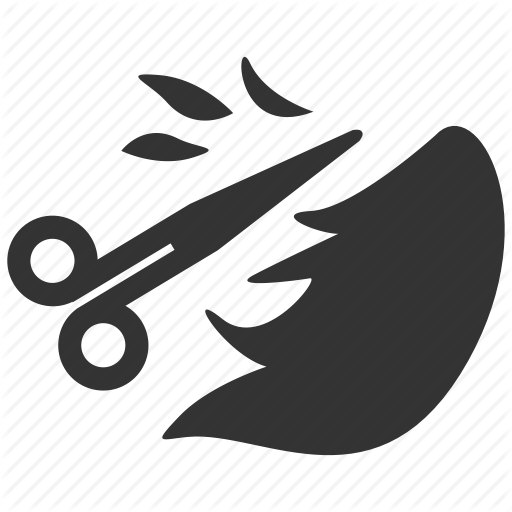 تشذيب الشعر الاحترافي باستخدام المقص